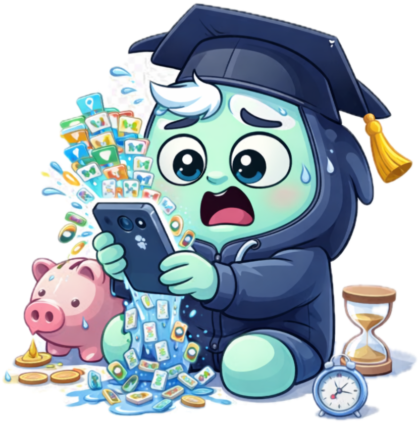 Overwhelmed fresh graduate